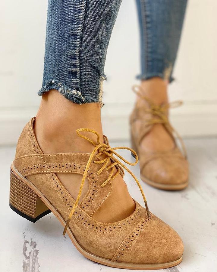 Orthopädische Vintage-Schuhe