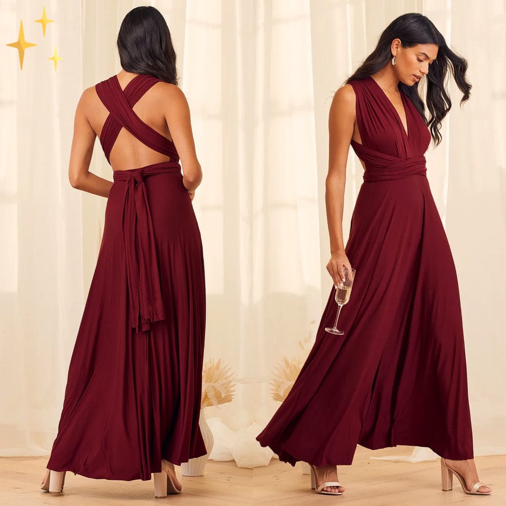 Multiway Maxi Wickel Sommerkleid