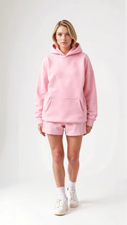 Bequemer bestickter Kapuzenpulli