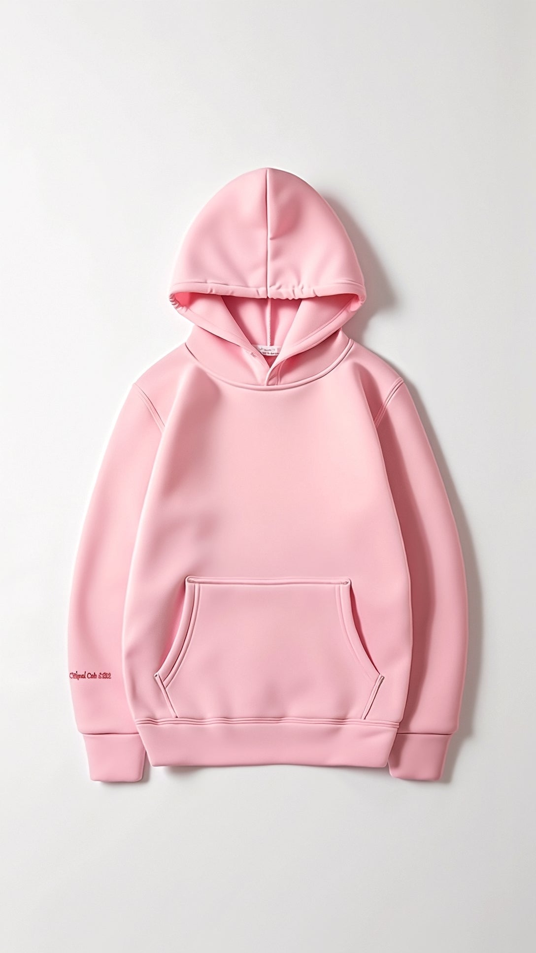 Bequemer bestickter Kapuzenpulli