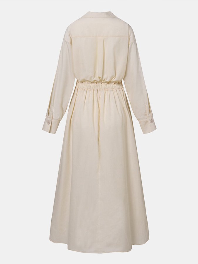 Luxuriöses A-Linie Midikleid