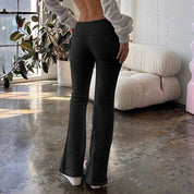 Stretch Fit Schlaghosen
