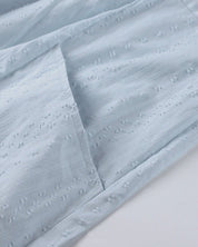 V-Ausschnitt Lockeres Hemdblusenkleid