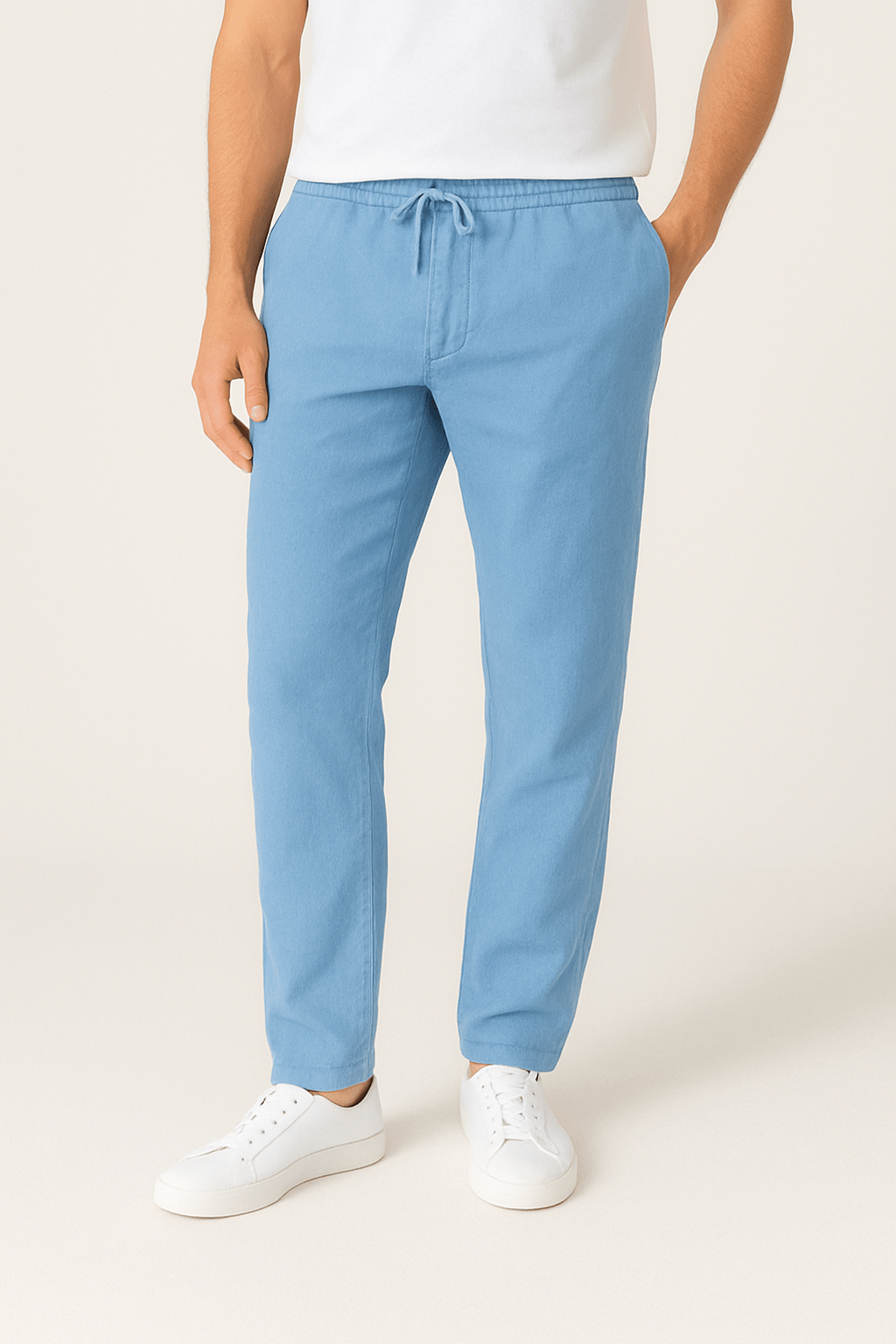 Moderne Kordelzug Tapered Hose