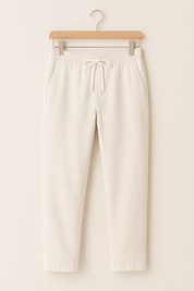 Moderne Kordelzug Tapered Hose