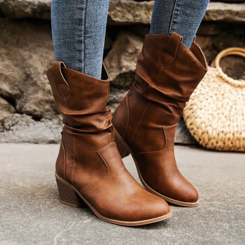 Western Cowboy Knitterstiefel
