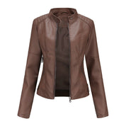 Schicke Maßgeschneiderte Lederjacke