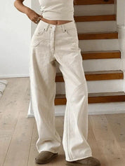 High Waist Baggy Jeans