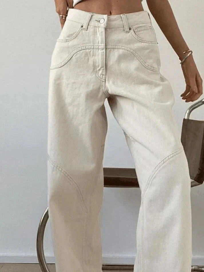 High Waist Baggy Jeans