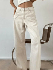 High Waist Baggy Jeans