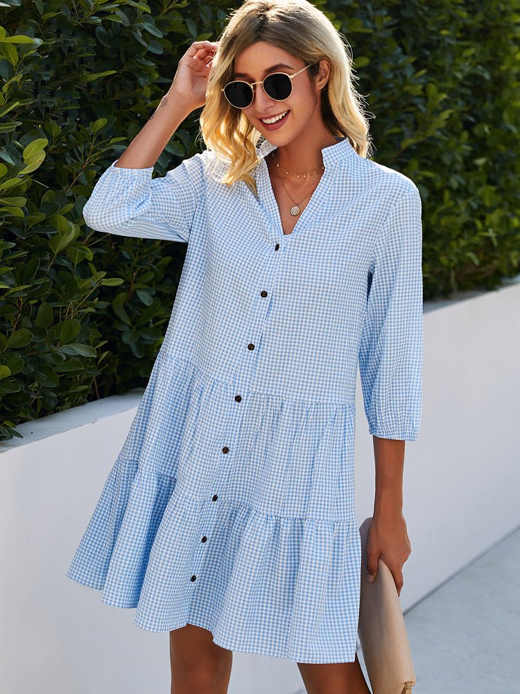 Hellblaues Sommerkleid