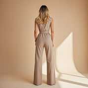 Eleganter ärmelloser Jumpsuit