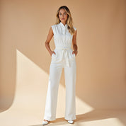 Eleganter ärmelloser Jumpsuit