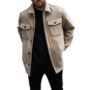 Stilvolle Herrenjacke mit Knöpfen
