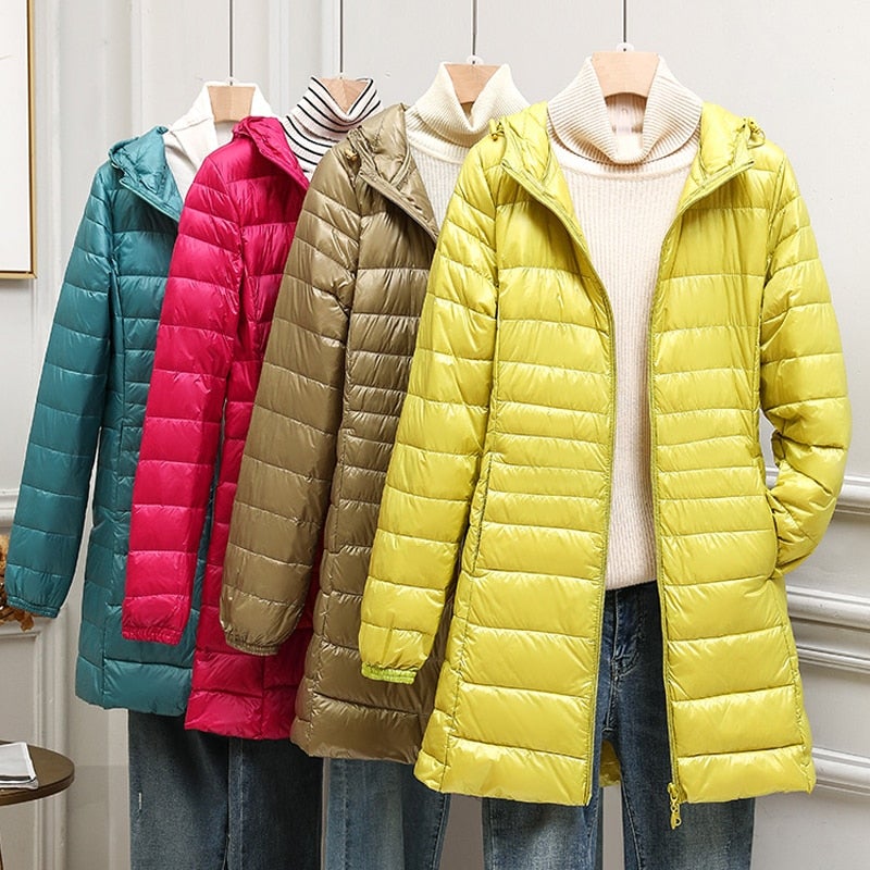 Damen Langjacke wasserabweisend