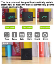 Cube Digital Tischuhr