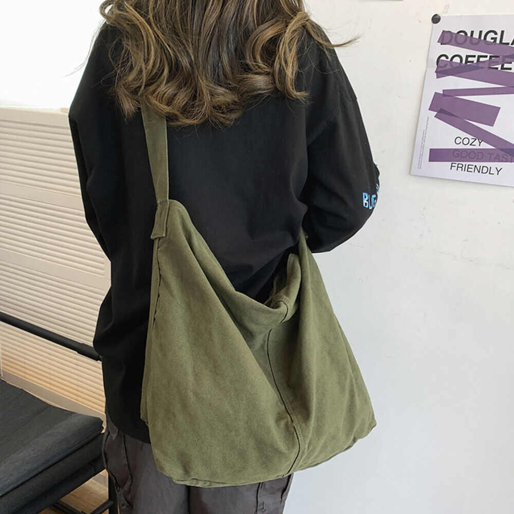 Canvas Umhängetasche Crossbody