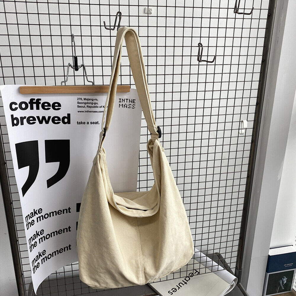 Canvas Umhängetasche Crossbody