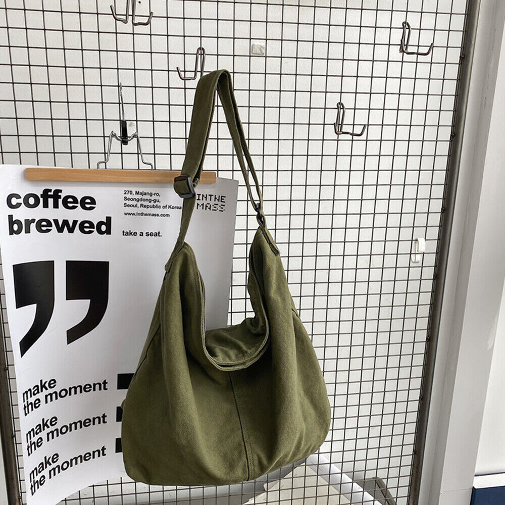 Canvas Umhängetasche Crossbody