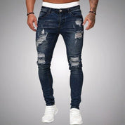 Zerrissene Herrenjeans