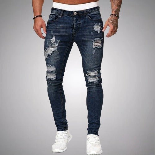 Zerrissene Herrenjeans