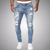 Zerrissene Herrenjeans
