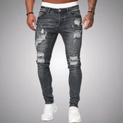 Zerrissene Herrenjeans