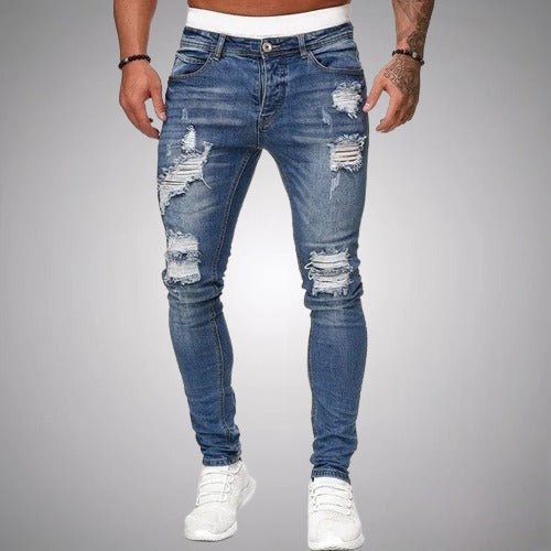 Zerrissene Herrenjeans