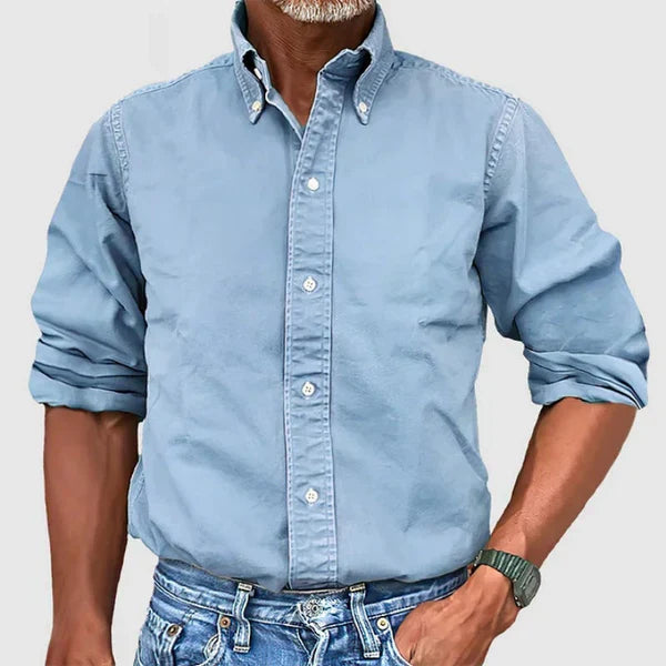 Herren Classic Langarmhemd