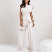 Elegantes, zweiteiliges Set aus Top und Hose