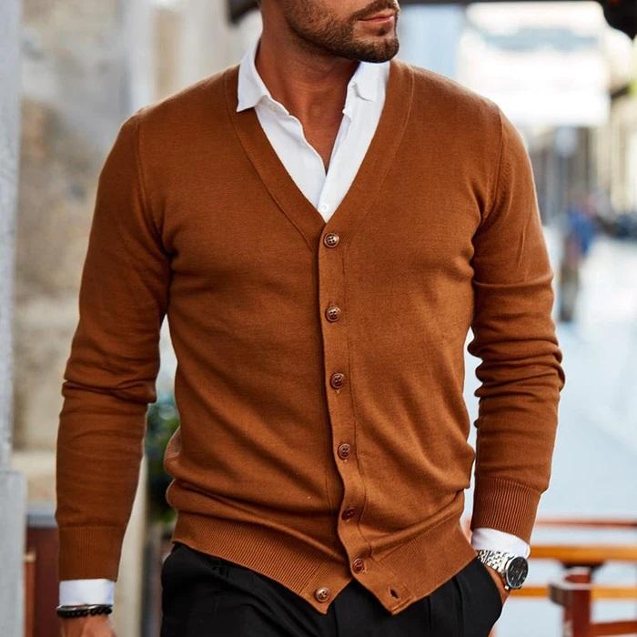 stef-vest-casual-cardigan-voor-heren-donkerbruin-deqalli-2.jpg