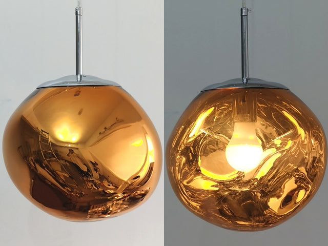 Glas Luxus-Pendelleuchte Lava
