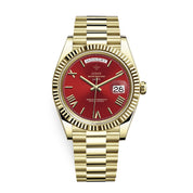 Stilvolle Edelstahl Armbanduhr Nr. 354