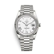 Stilvolle Edelstahl Armbanduhr Nr. 354