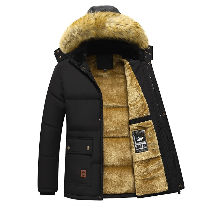 Winter Parka mit Kapuze Herren