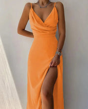 Anspruchsvolles langes Kleid