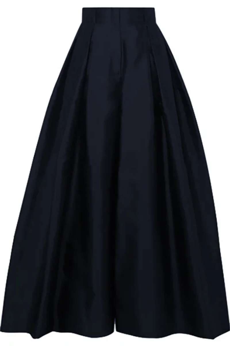 Weite Damen Plisseehose