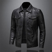 Overshirt Lederjacke für Herren